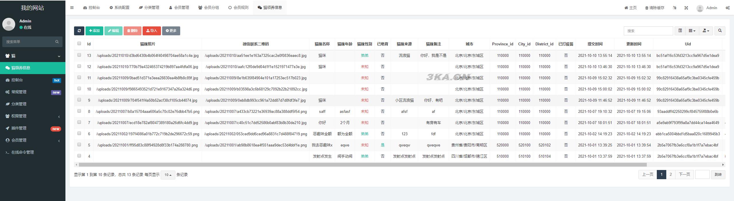 最新流浪猫流浪狗H5完整运营源码下载/可封装APP