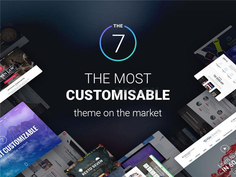 WordPress强大多功能主题模板The7 v9.16.0