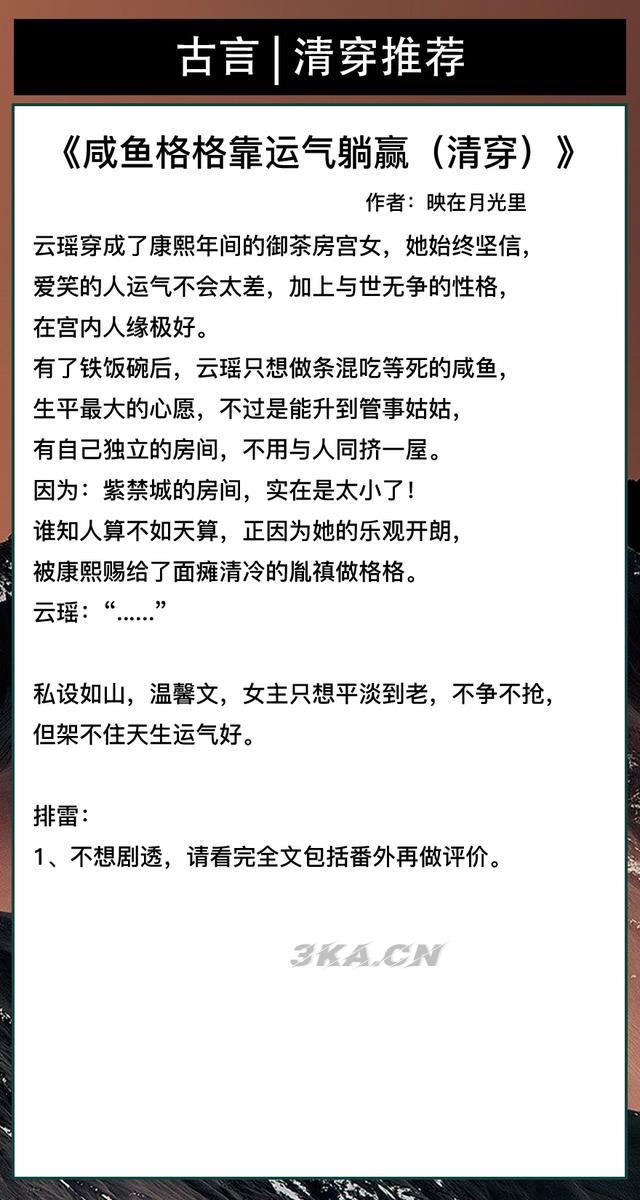 清穿文推荐四爷党（四爷党的经典清穿文）-第1张图片