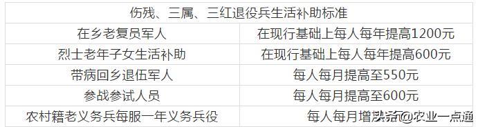 参战人员补助标准（参战人员补助标准补助标准是多少2020年）-第4张图片