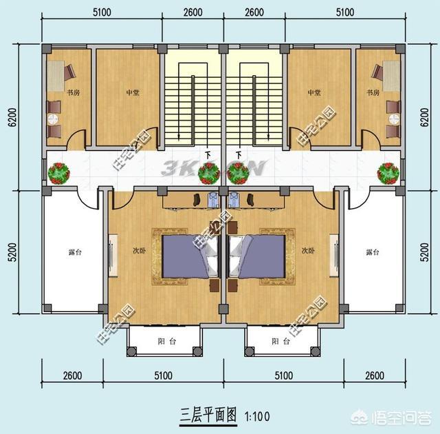 新农村建设户型设计（新农村建房户型设计图）-第4张图片