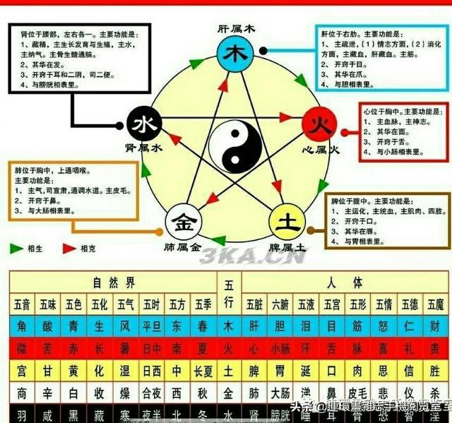 金木水火土五行查询表出生年月日（怎么查自己是什么命金木水火土）-第2张图片