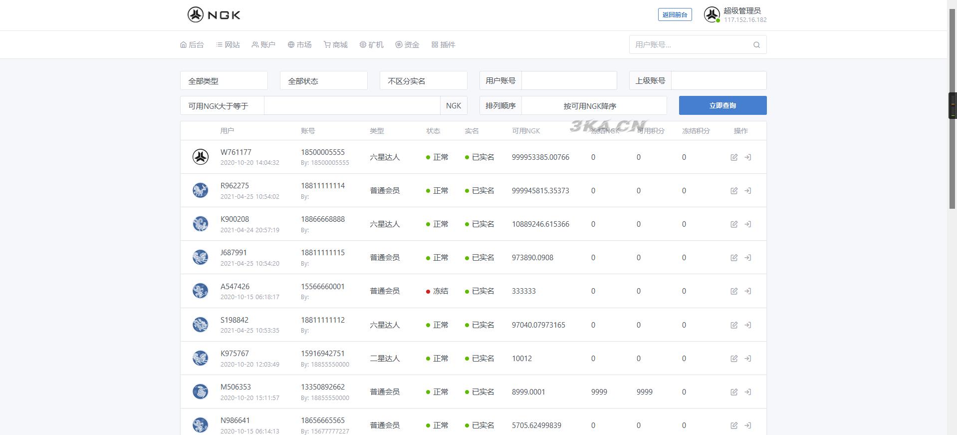 最新NGK区块链源码/NGK矿机挖矿源码/NGK公链程序/数字钱包点对点交易模式/算力