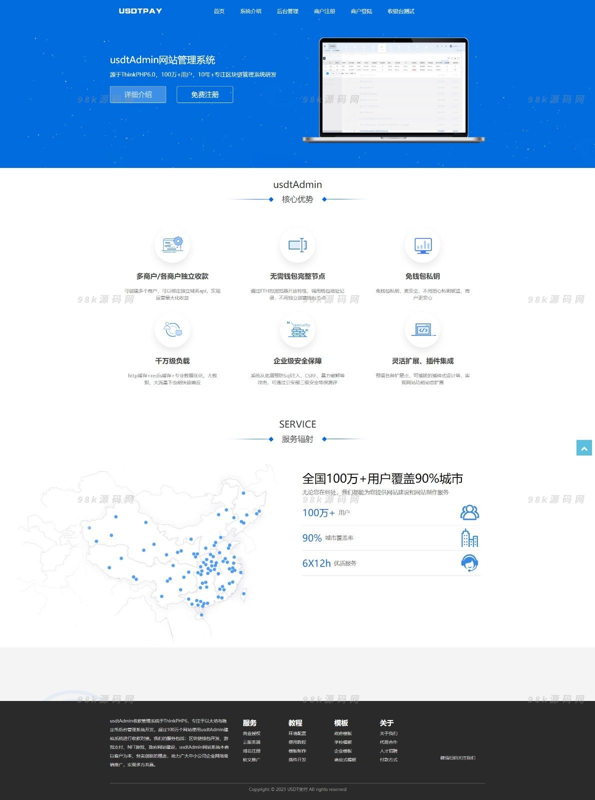 某站卖5000元的USDT跑分源码TRC20协议ERC20协议监听自动回调usdt支付系统源码带三级分销