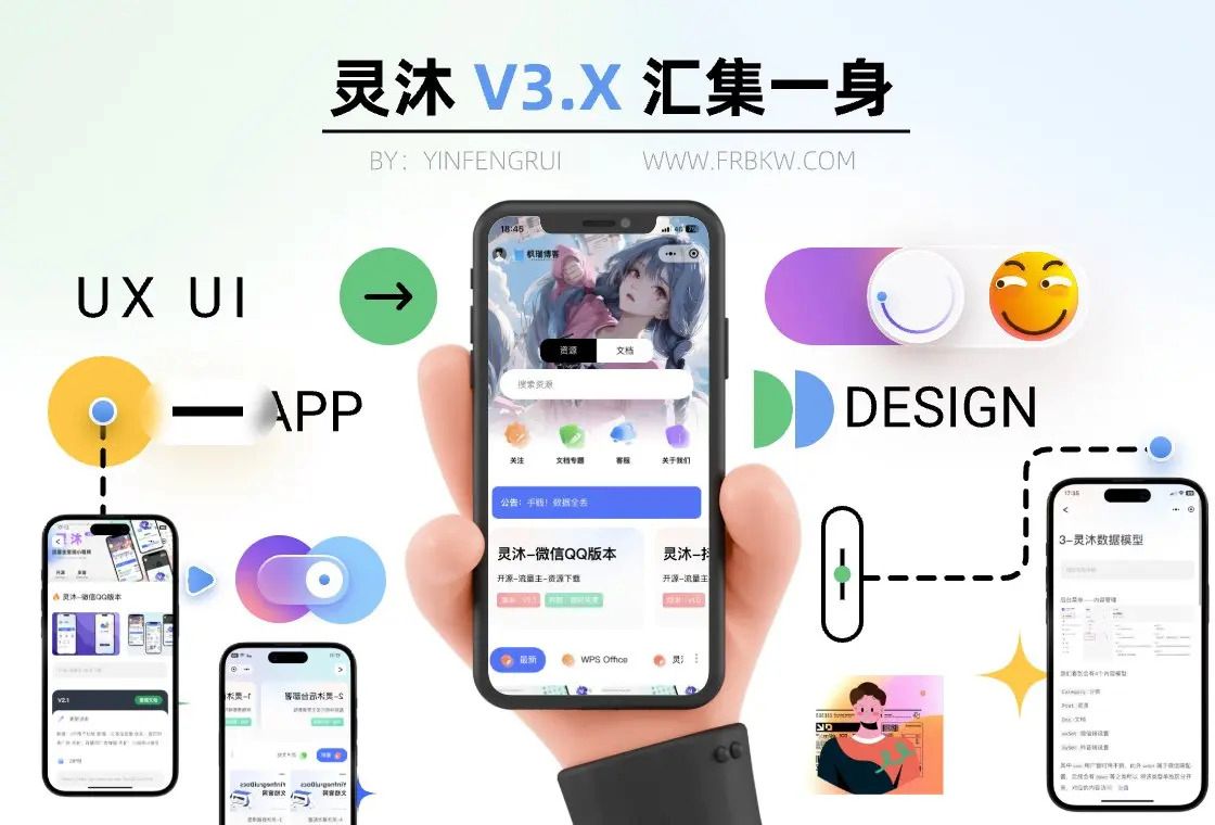 灵沐V3.01微信资源类小程序源码-支持流量主