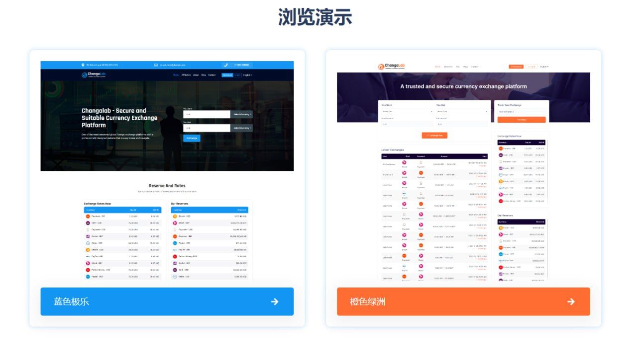 在线货币兑换平台 该货币兑换平台是 Codecanyon 中最先进的脚本