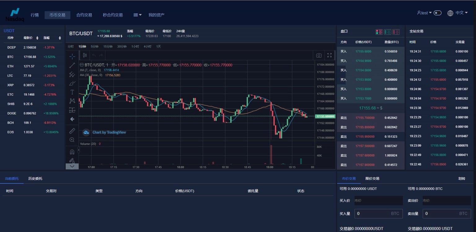 新版多语言交易所系统源码 秒合约/IEO认购/期权/理财认购矿机